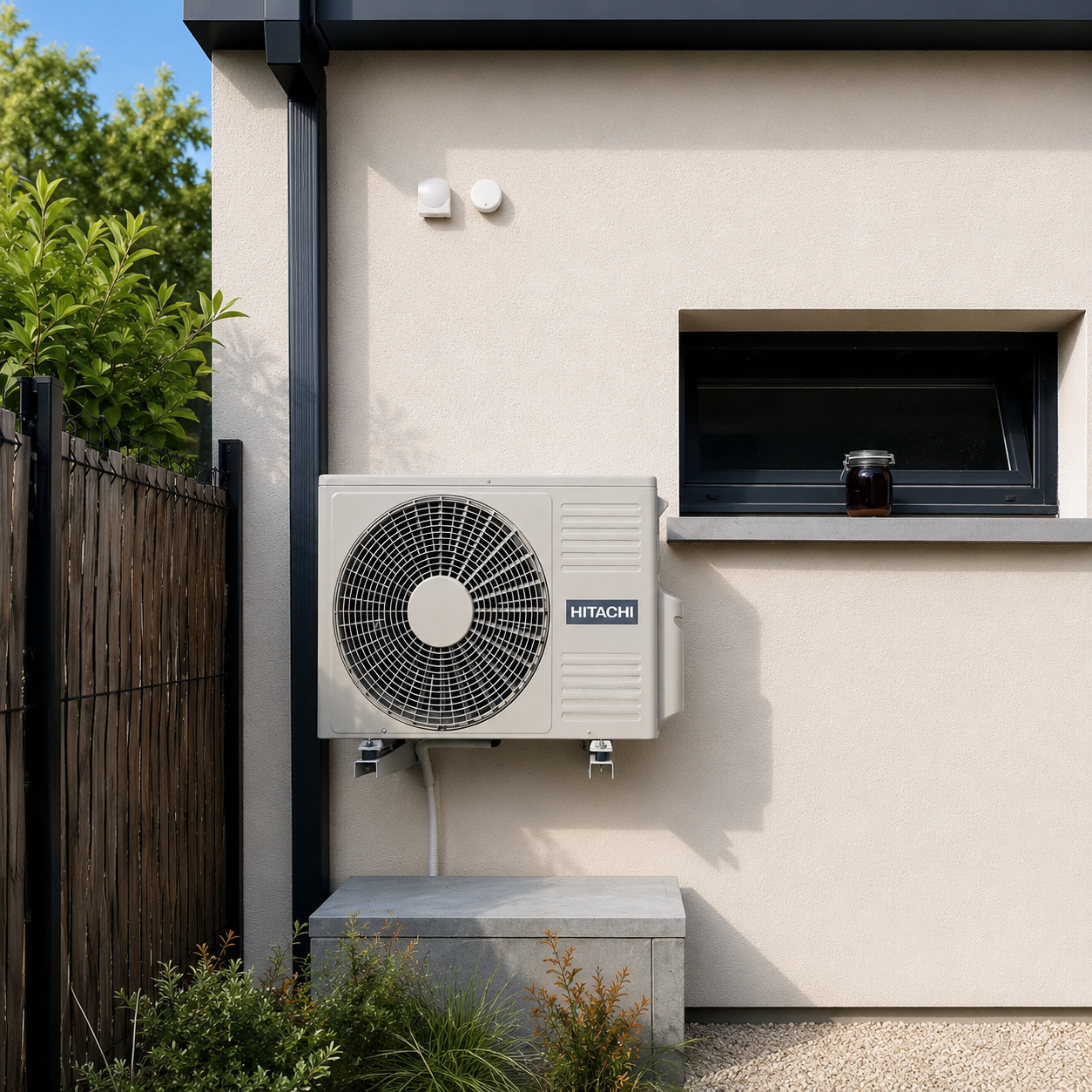 Climatisation réversible et confort d'été à Neyron